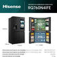 Frigorífico Americano Hisense negro 4 puertas 178*91cm RQ760N4IFE OUTLET
