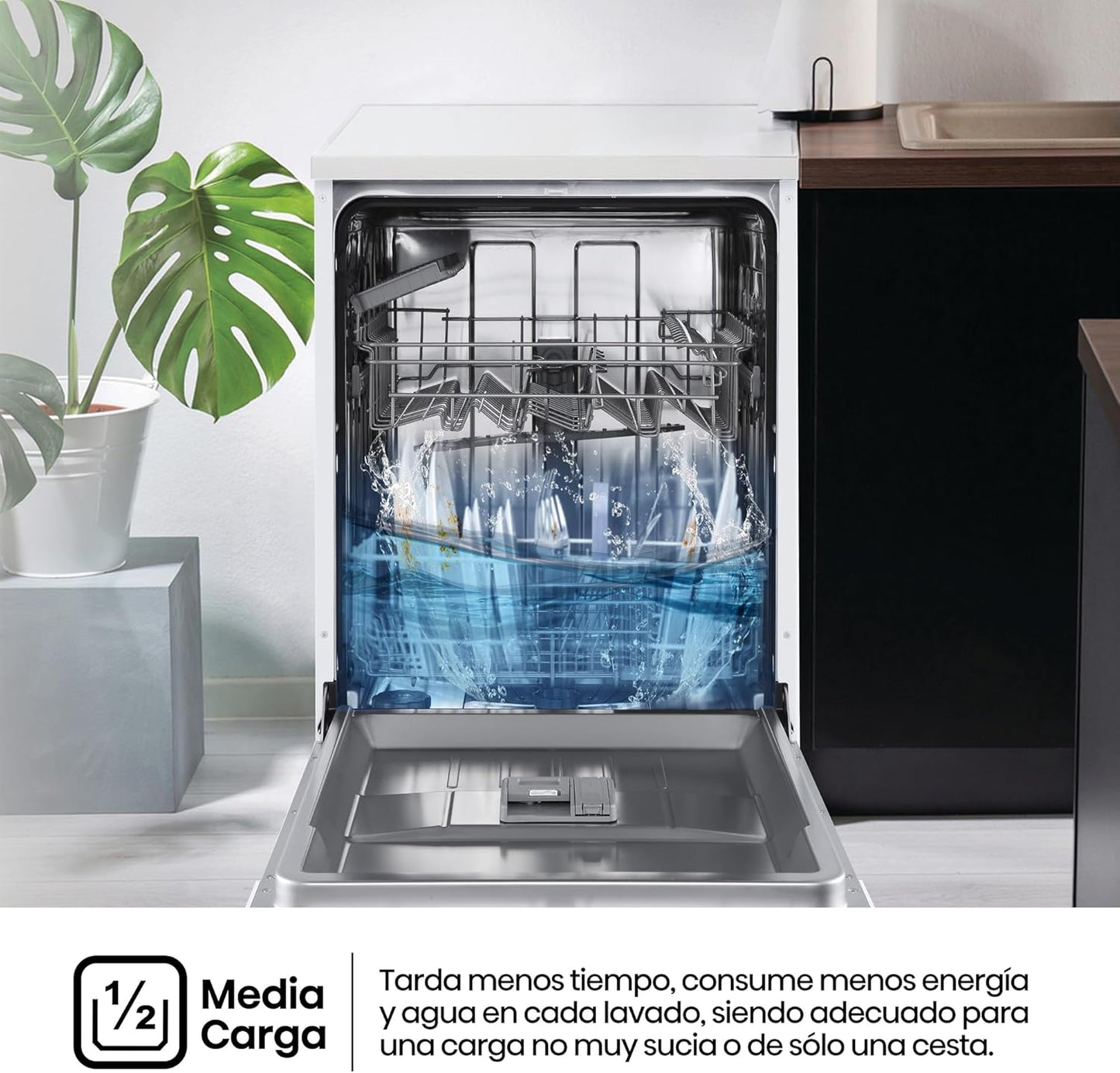 Lavavajillas Hisense blanco 60cm 13 cubiertos HS622E10W OFERTA