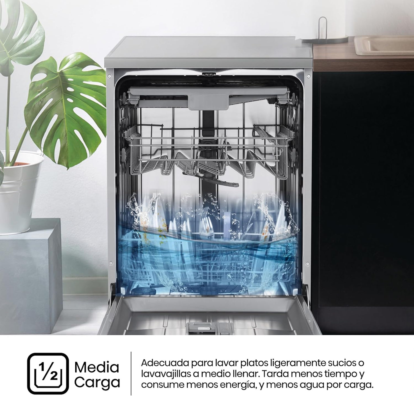 Lavavajillas Hisense inox 60cm 14 cubiertos (026182) OUTLET