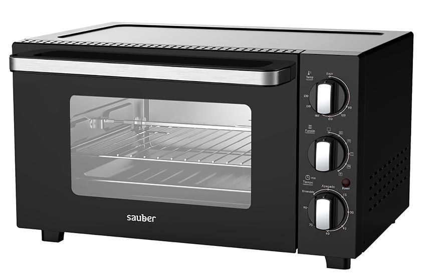 Horno Sauber negro sobremesa 30lt SERIE 5-1500 OFERTA