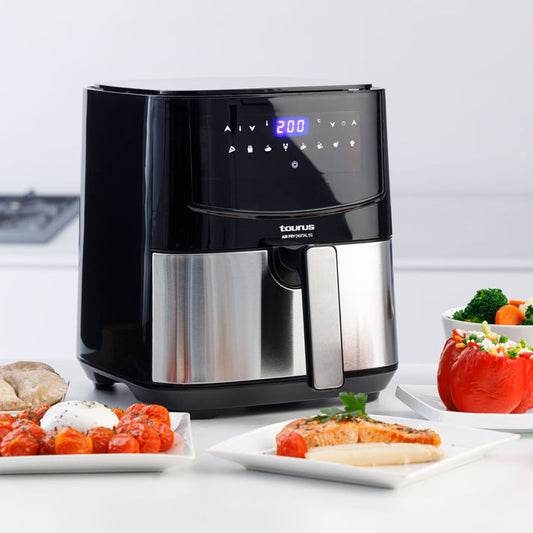 Freidora aire Taurus 5 litros negra AF1450XD OFERTA