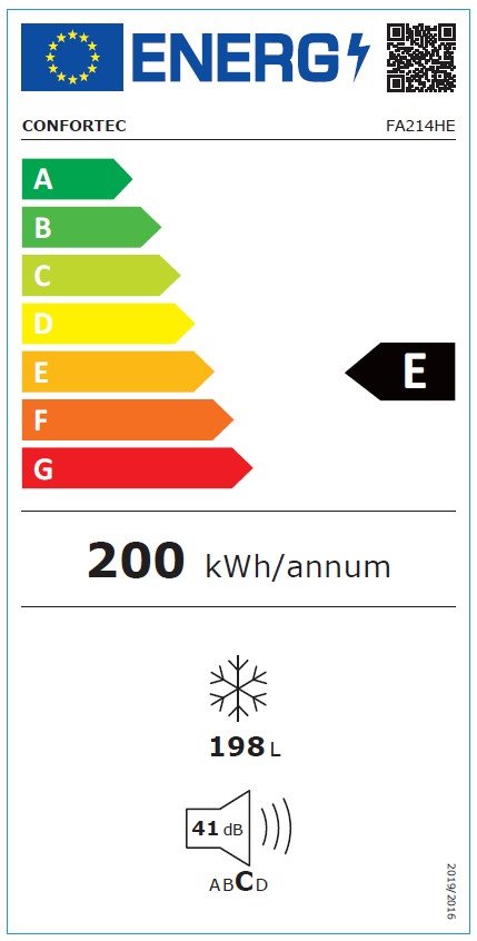 Arcón congelador Confortec 198lt FA-214HE OFERTA (copia)