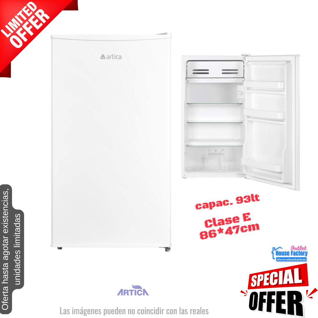 Frigorífico Artica blanco 1 puerta 86*47cm (026235) OFERTA