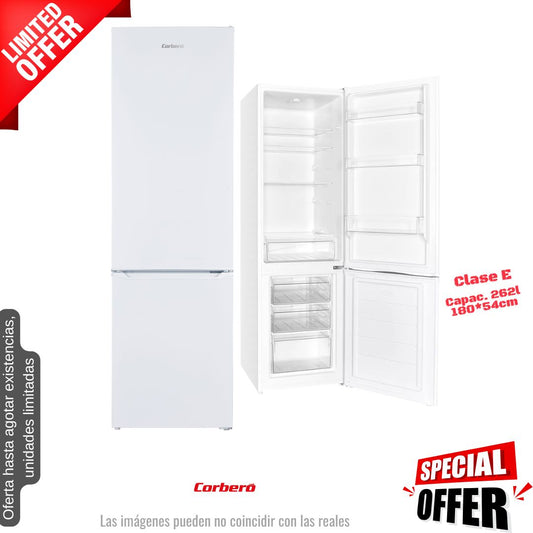 Frigorífico combi Corberó blanco 180*55cm (026296) OFERTA
