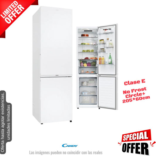 Frigorífico combi Candy blanco 205*60cm (026334) OFERTA