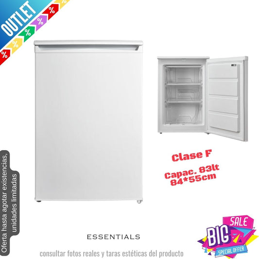 Congelador vertical Essentials blanco 84*55cm CUF55W19 OUTLET