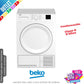 Secadora Beko 8kg condensación blanca DTKCE80021W OUTLET