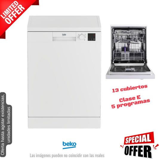 Lavavajillas Beko blanco 60cm 13 cubiertos (026239) OFERTA