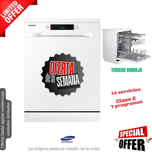 Lavavajillas Samsung blanco 60cm 14 cubiertos  (026183) OFERTA