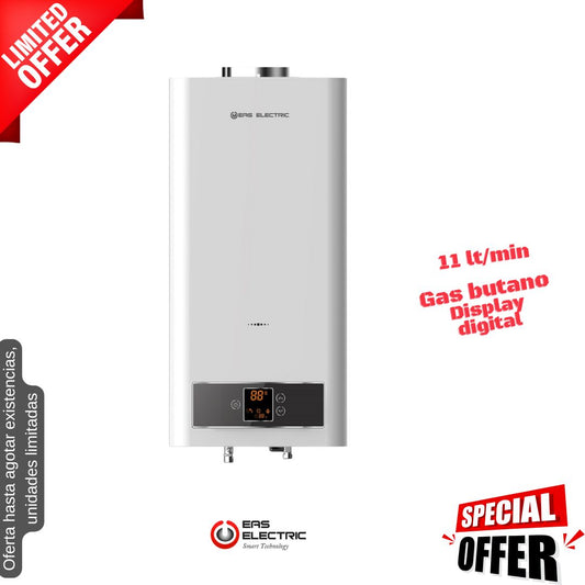 Calentador de gas butano estanco 11lt/min EMG11BT OFERTA