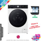 Lavadora LG 9kg blanca 1400rpm F4Y709WBTA1 OUTLET