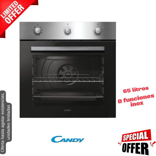 Horno Candy inox multifunción 65lt FIDCX602 OFERTA