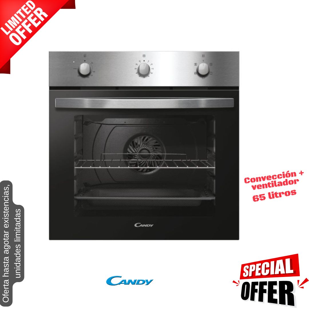 Horno Candy inox convección  65lt FIDCX502 OFERTA