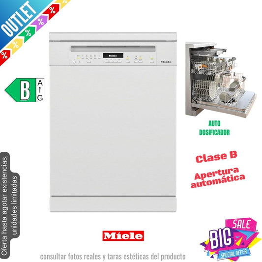 Lavavajillas Miele blanco 60cm 14 cubiertos G7130SC OUTLET