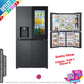 Frigorífico americano LG negro InstaView 4 puertas 179*91cm (026381) OUTLET