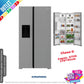 Frigorífico Americano Grundig inox 179*91cm GSBSPDM5FVN OUTLET