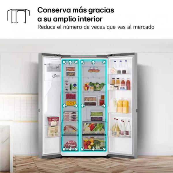 Frigorífico americano LG inox 179*91cm (026374) OUTLET
