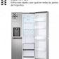 Frigorífico americano LG inox 179*91cm (026374) OUTLET
