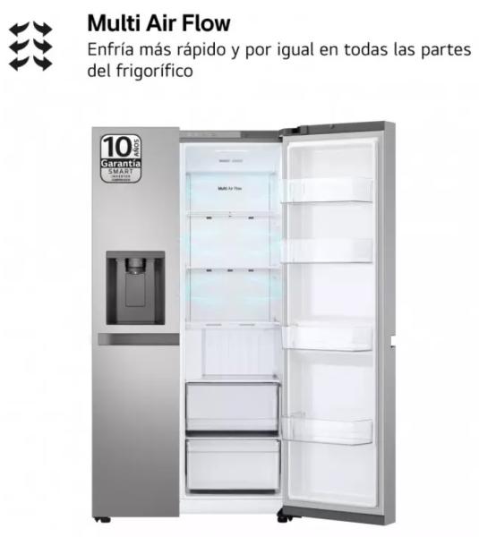 Frigorífico americano LG inox 179*91cm (026374) OUTLET