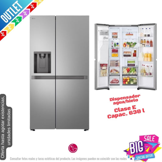 Frigorífico americano LG inox 179*91cm (026374) OUTLET
