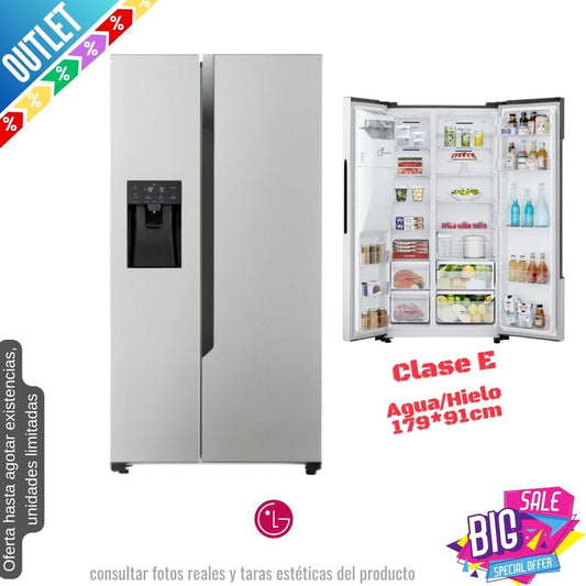 Frigorífico Americano LG inox GSM32HSBEH OUTLET