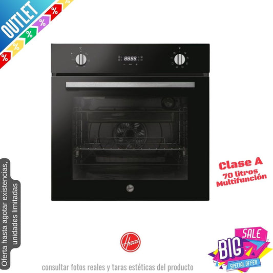 Horno Hoover negro multifunción 70lt HOC3T3058BI OUTLET