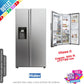Frigorífico Americano Haier inox 177*91cm HSW79F18CIMM OUTLET