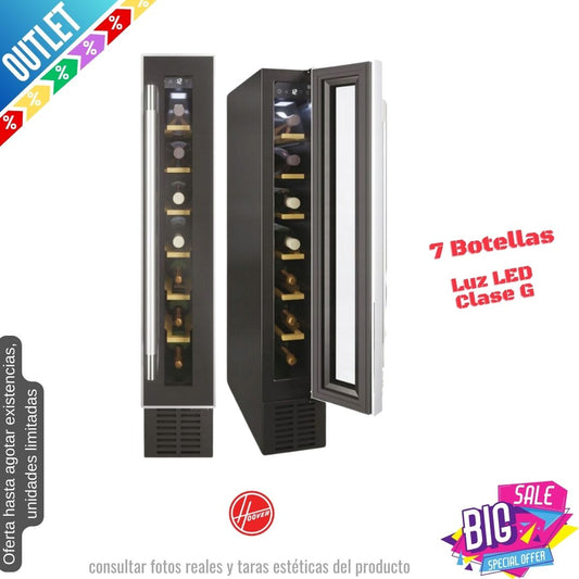 Vinoteca Hoover 7 botellas HWCB15 OUTLET