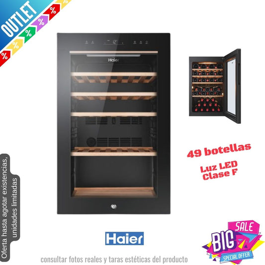Vinoteca Haier 49 botellas HWS49GA OUTLET