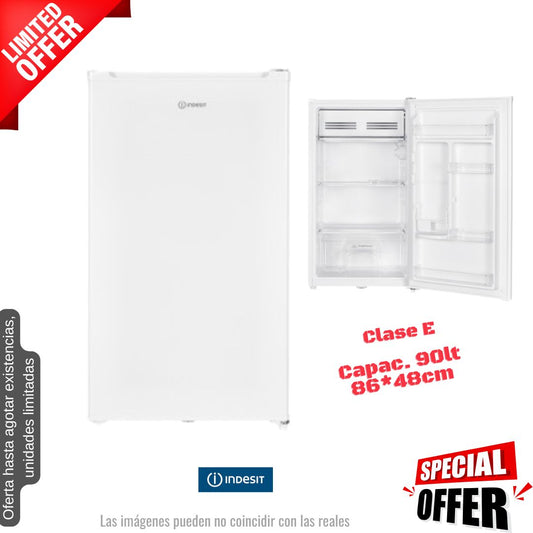 Frigorífico Indesit blanco 1 puerta 86*48cm I48VM112W OFERTA