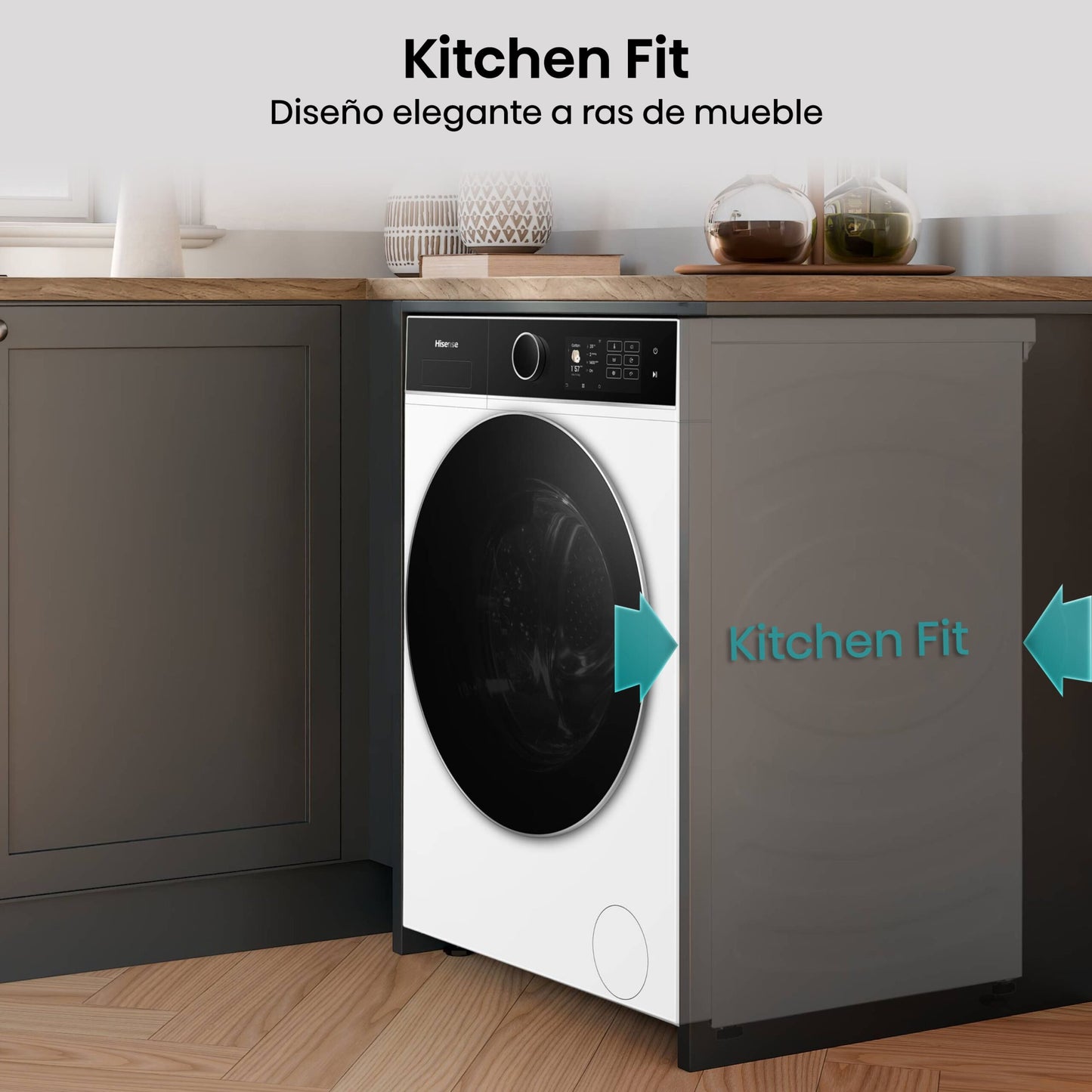 Lavadora Hisense 12kg blanca 1400rpm (026305) OUTLET