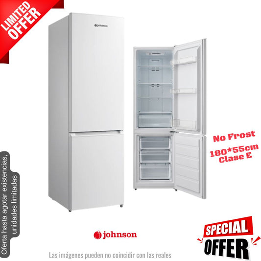 Frigorífico combi Johnson blanco 180*55cm JRC1805EN1W OFERTA