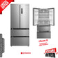 Frigorífico francés Johnson inox 190*84cm JRFD1908ENX OFERTA