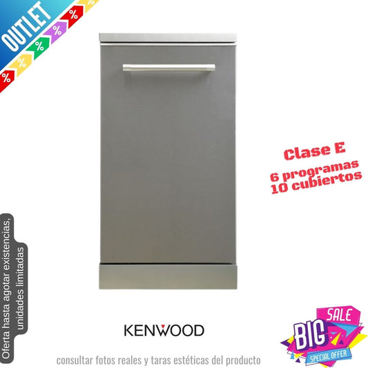 Lavavajillas Kenwood inox 45cm KDW45X20 OUTLET