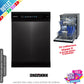 Lavavajillas Kenwood inox grafito 60cm  15 servicios KDW60T23 OUTLET
