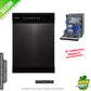 Lavavajillas Kenwood inox grafito 60cm  15 servicios KDW60T23 OCASION