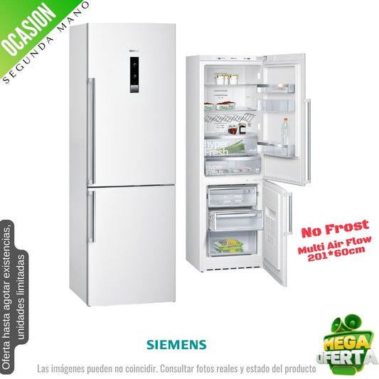 Frigorífico combi Siemens blanco 201*60cm KG39NAW22/01 OCASION