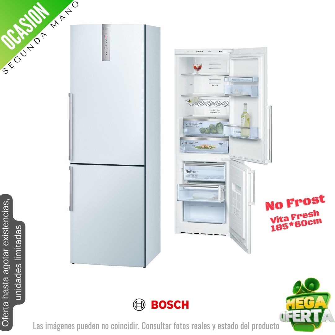 Frigorífico combi Bosch blanco 185*60cm (026012) OCASION