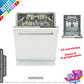 Lavavajillas Kenwood integración 60cm 13 cubiertos (026320) OUTLET