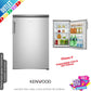 Frigorífico Kenwood inox 1 puerta 84*56cm KUL55X20 OUTLET