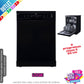 Lavavajillas Logik negro 60cm 12 servicios LDW60B23 OUTLET