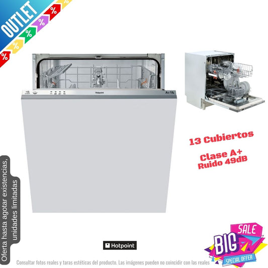 Lavavajillas Hotpoint integración 60cm 13 cubiertos (026141) OUTLET