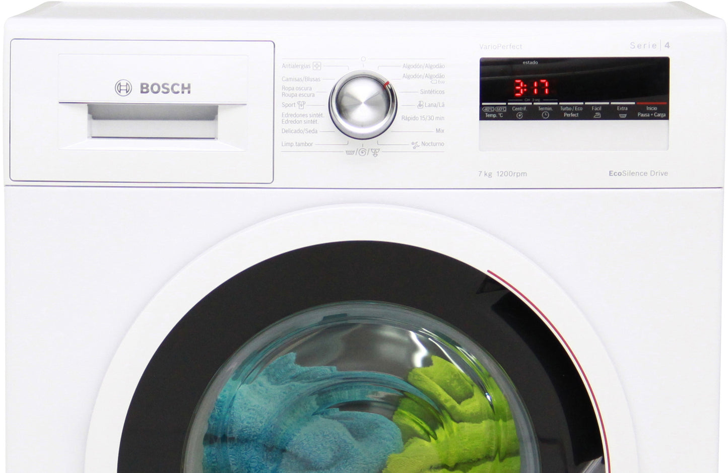 Lavadora Bosch 7kg blanca 1200rpm WAN24262ES OCASION