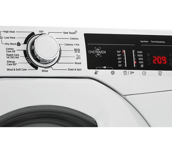 Lavasecadora Hoover 8/5kg blanca 1400rpm H3D485TE/1-80 OUTLET