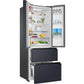 Frigorífico francés Haier negro 190*70cm HFR5719ENPB OUTLET