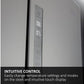 Frigorífico francés Haier negro 190*70cm HFR5719ENPB OUTLET
