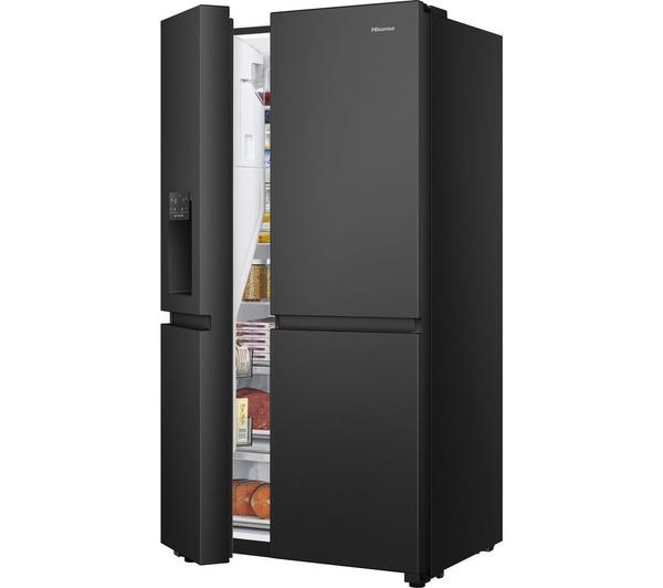 Frigorífico americano Hisense negro RS818N4IFE OUTLET