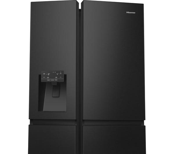 Frigorífico americano Hisense negro RS818N4IFE OUTLET
