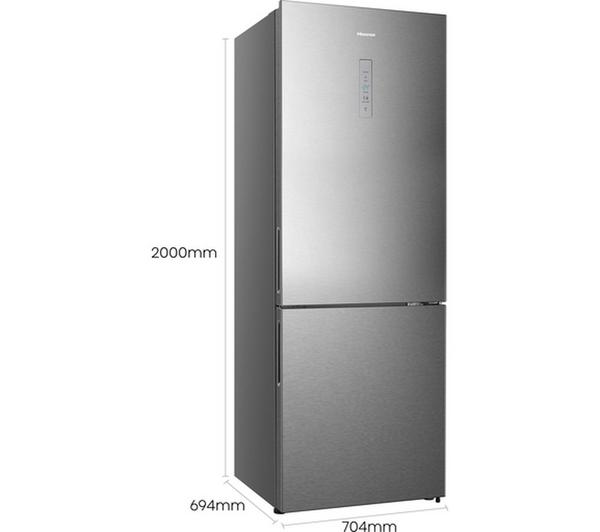 Frigorífico combi Hisense inox 200*70cm (026053) OUTLET