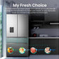 Frigorífico Americano francés Hisense inox 179*91cm RF749N4SWSE OUTLET